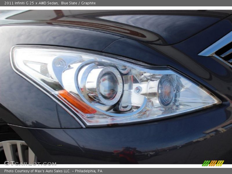 Blue Slate / Graphite 2011 Infiniti G 25 x AWD Sedan