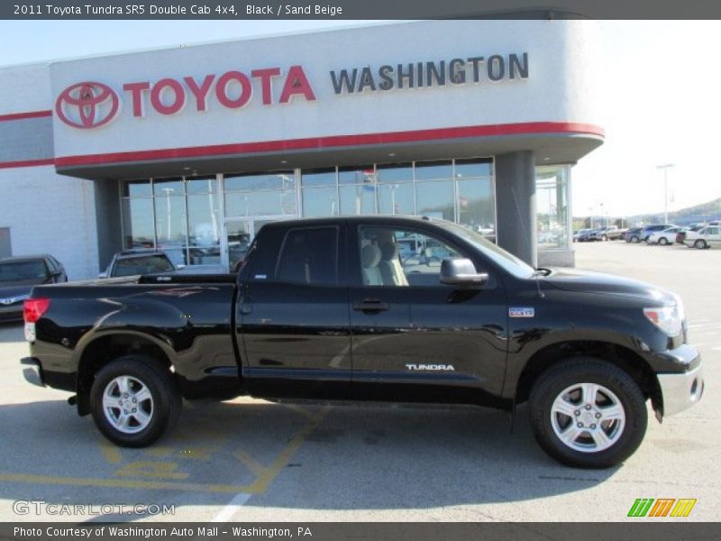Black / Sand Beige 2011 Toyota Tundra SR5 Double Cab 4x4