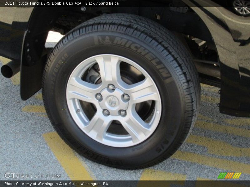 Black / Sand Beige 2011 Toyota Tundra SR5 Double Cab 4x4