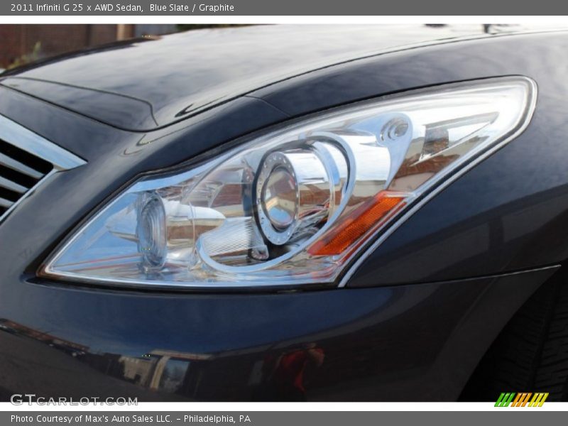 Blue Slate / Graphite 2011 Infiniti G 25 x AWD Sedan