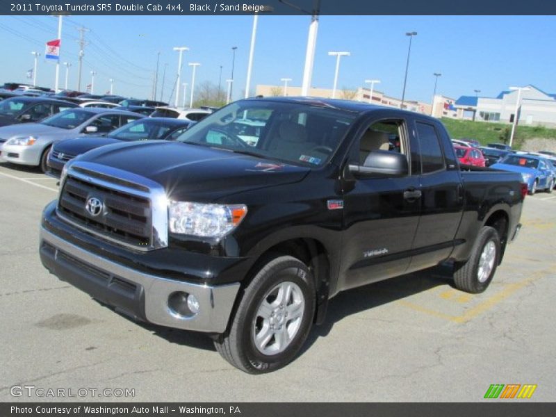 Black / Sand Beige 2011 Toyota Tundra SR5 Double Cab 4x4