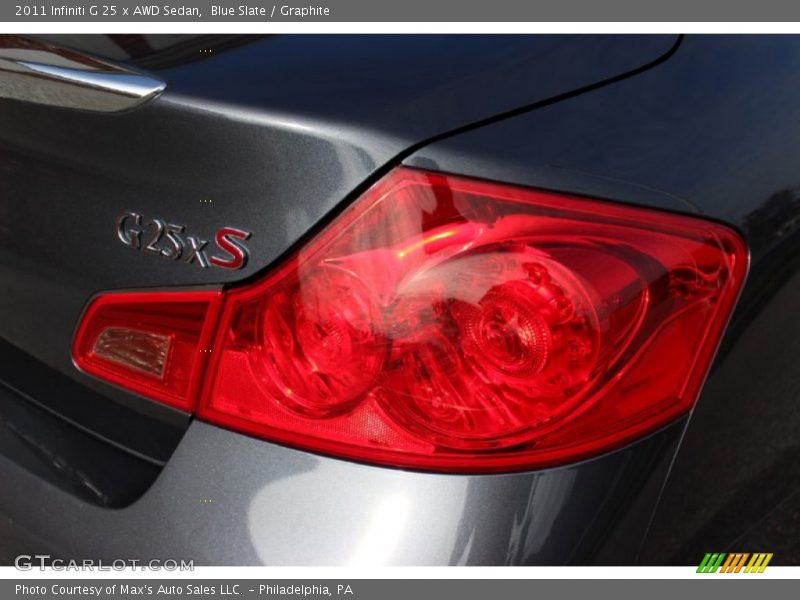 Blue Slate / Graphite 2011 Infiniti G 25 x AWD Sedan