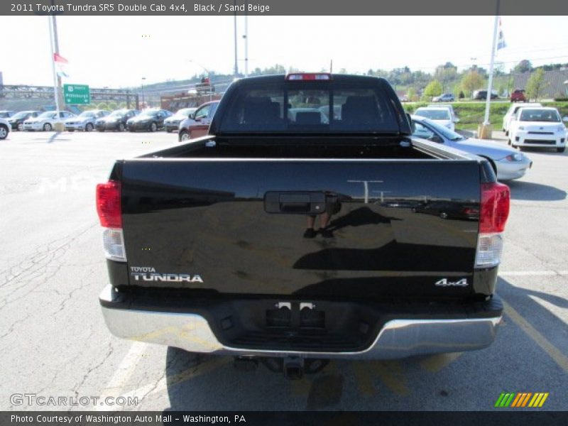 Black / Sand Beige 2011 Toyota Tundra SR5 Double Cab 4x4