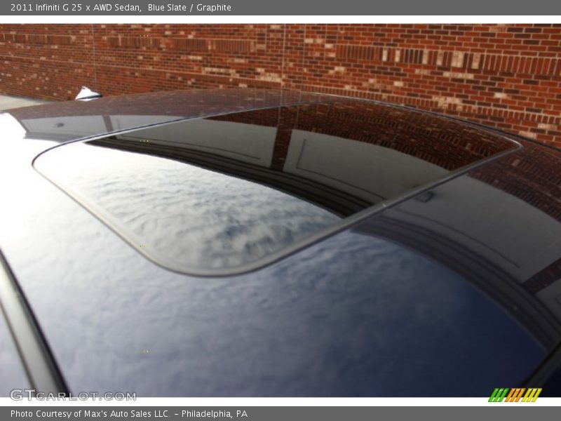 Blue Slate / Graphite 2011 Infiniti G 25 x AWD Sedan