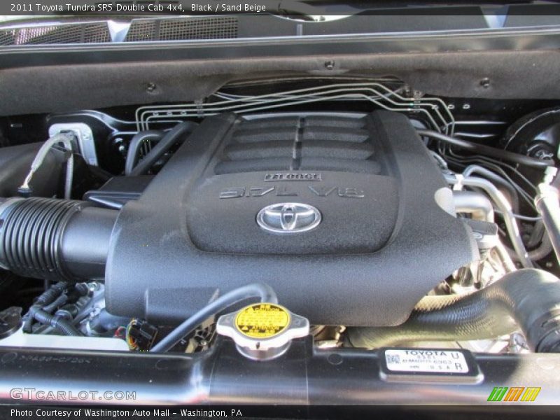 Black / Sand Beige 2011 Toyota Tundra SR5 Double Cab 4x4
