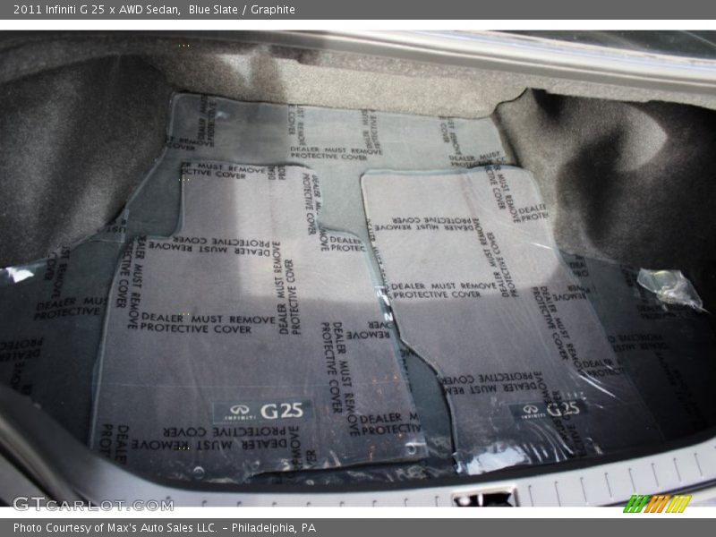 Blue Slate / Graphite 2011 Infiniti G 25 x AWD Sedan