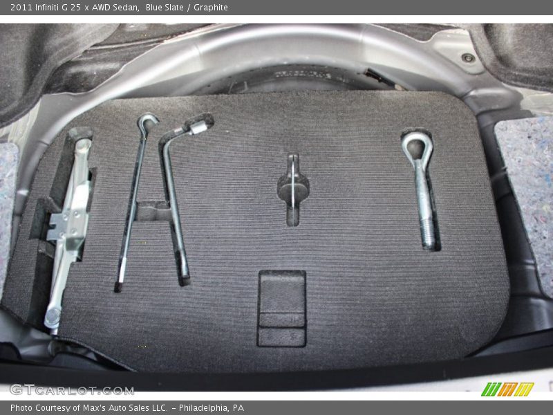 Blue Slate / Graphite 2011 Infiniti G 25 x AWD Sedan