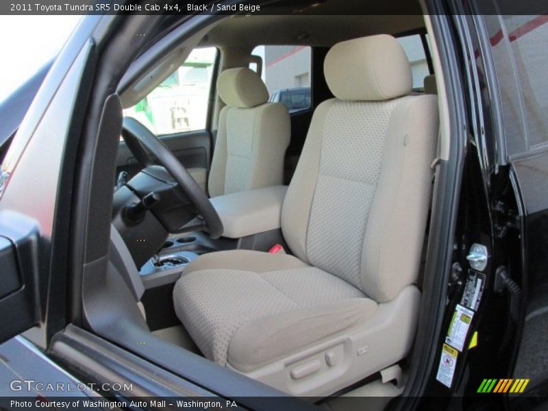 Black / Sand Beige 2011 Toyota Tundra SR5 Double Cab 4x4