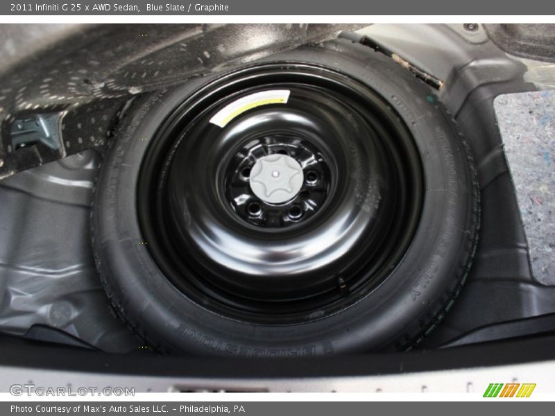 Blue Slate / Graphite 2011 Infiniti G 25 x AWD Sedan