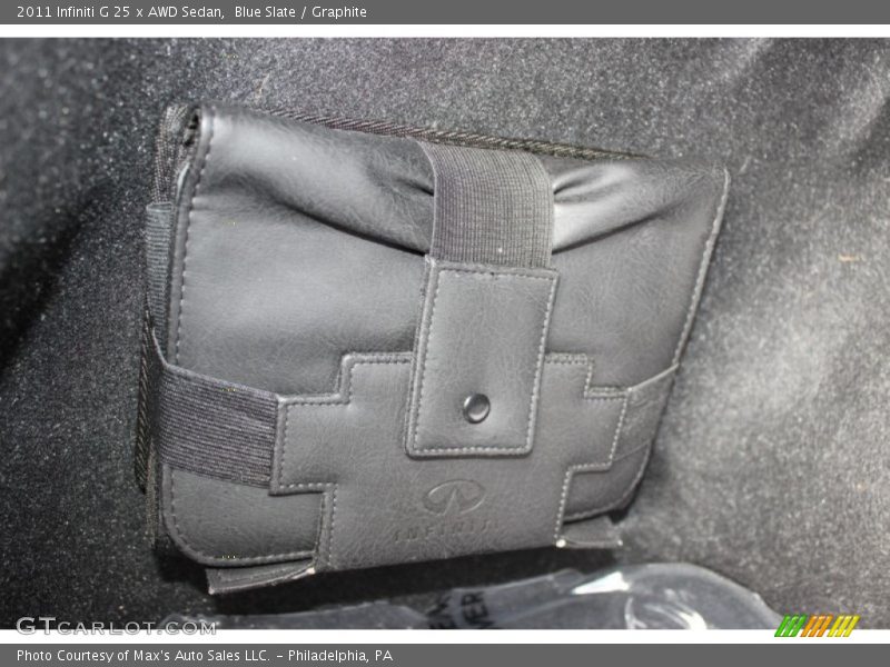 Blue Slate / Graphite 2011 Infiniti G 25 x AWD Sedan