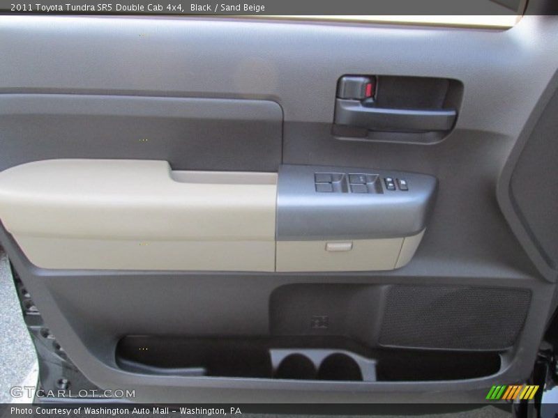 Black / Sand Beige 2011 Toyota Tundra SR5 Double Cab 4x4