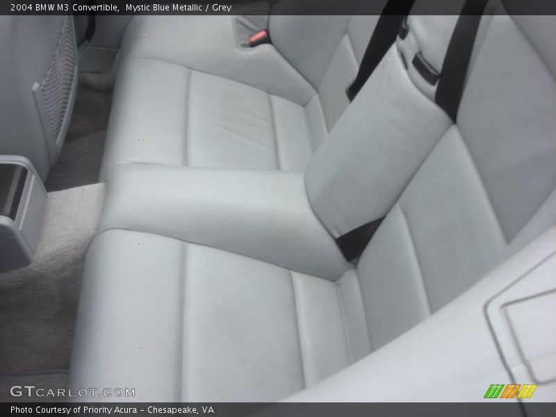 Rear Seat of 2004 M3 Convertible