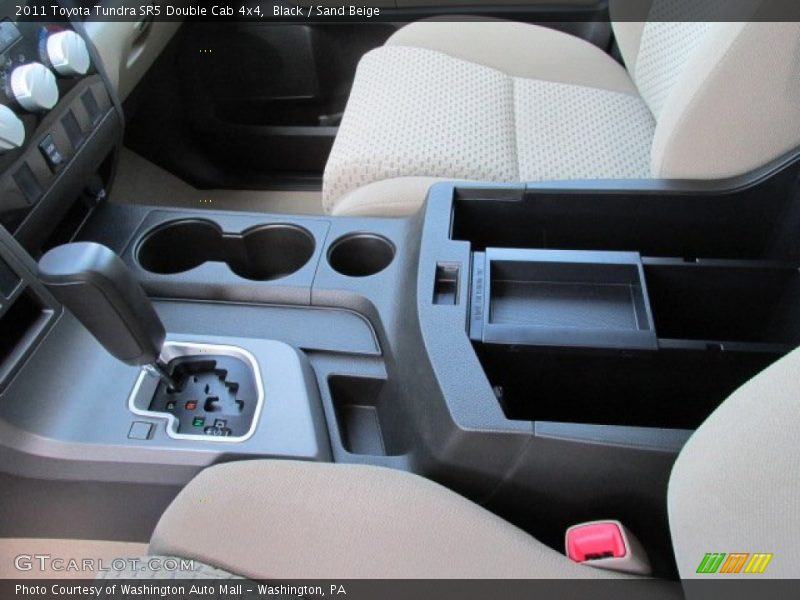 Black / Sand Beige 2011 Toyota Tundra SR5 Double Cab 4x4