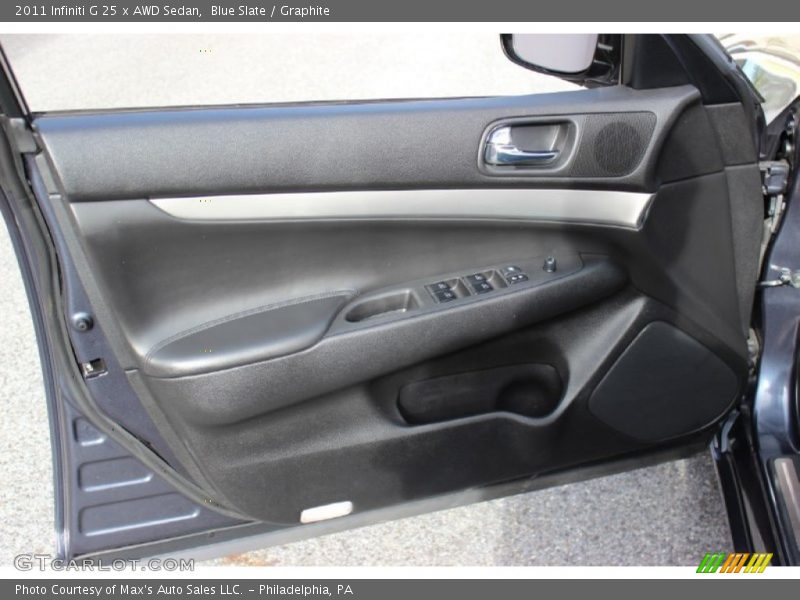 Blue Slate / Graphite 2011 Infiniti G 25 x AWD Sedan