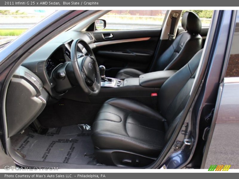 Blue Slate / Graphite 2011 Infiniti G 25 x AWD Sedan