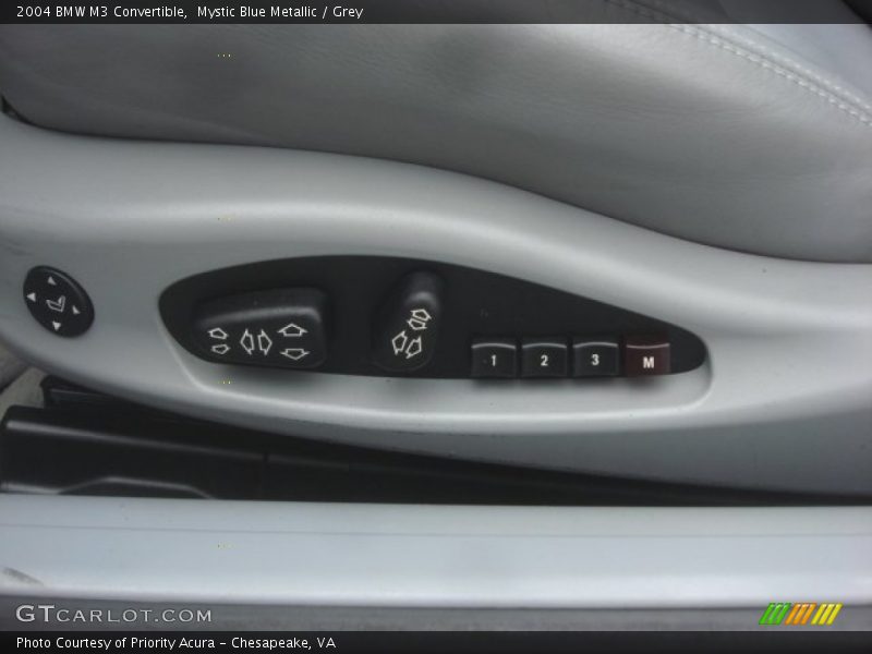 Controls of 2004 M3 Convertible