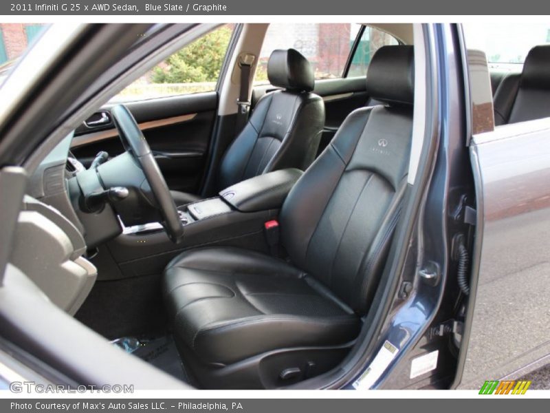Blue Slate / Graphite 2011 Infiniti G 25 x AWD Sedan