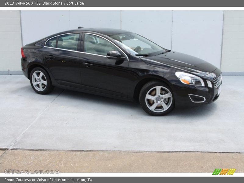 Black Stone / Soft Beige 2013 Volvo S60 T5