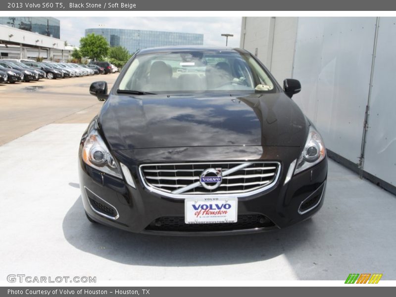 Black Stone / Soft Beige 2013 Volvo S60 T5
