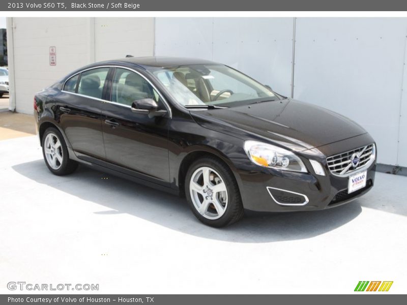 Black Stone / Soft Beige 2013 Volvo S60 T5