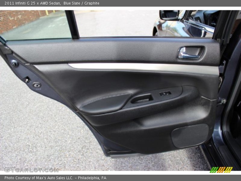 Blue Slate / Graphite 2011 Infiniti G 25 x AWD Sedan