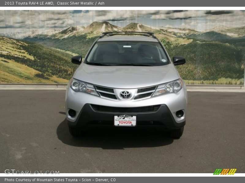 Classic Silver Metallic / Ash 2013 Toyota RAV4 LE AWD