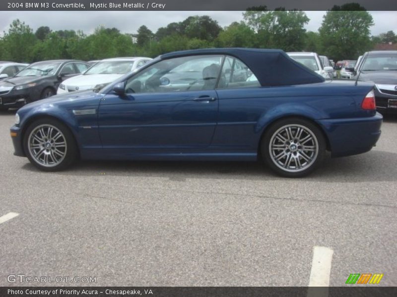  2004 M3 Convertible Mystic Blue Metallic