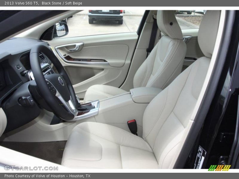 Black Stone / Soft Beige 2013 Volvo S60 T5