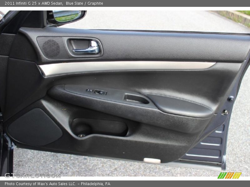 Blue Slate / Graphite 2011 Infiniti G 25 x AWD Sedan