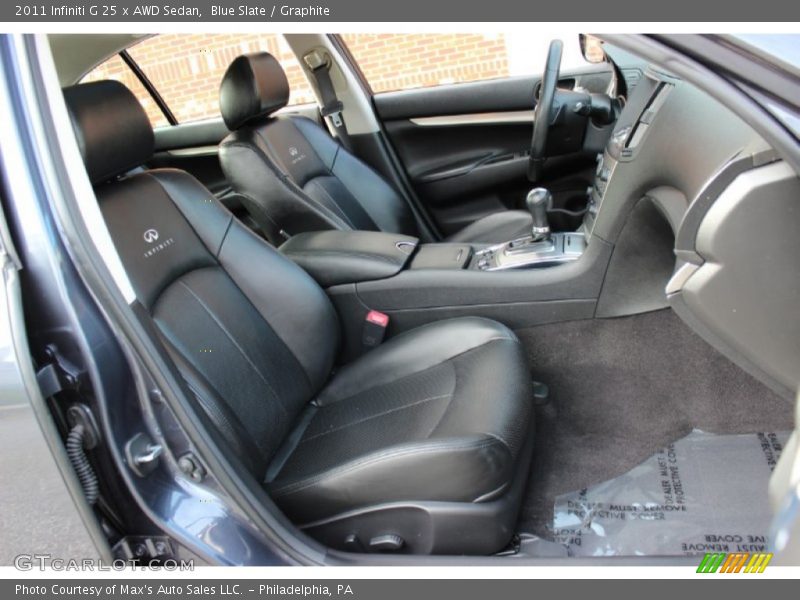 Blue Slate / Graphite 2011 Infiniti G 25 x AWD Sedan