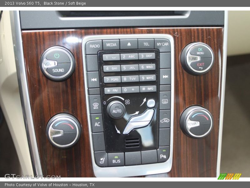 Black Stone / Soft Beige 2013 Volvo S60 T5
