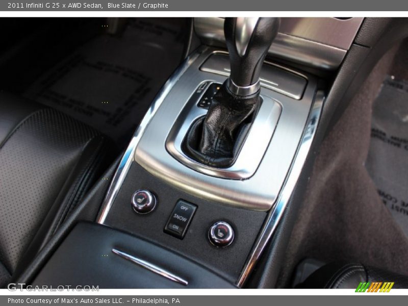 Blue Slate / Graphite 2011 Infiniti G 25 x AWD Sedan