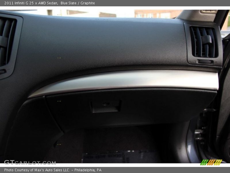 Blue Slate / Graphite 2011 Infiniti G 25 x AWD Sedan