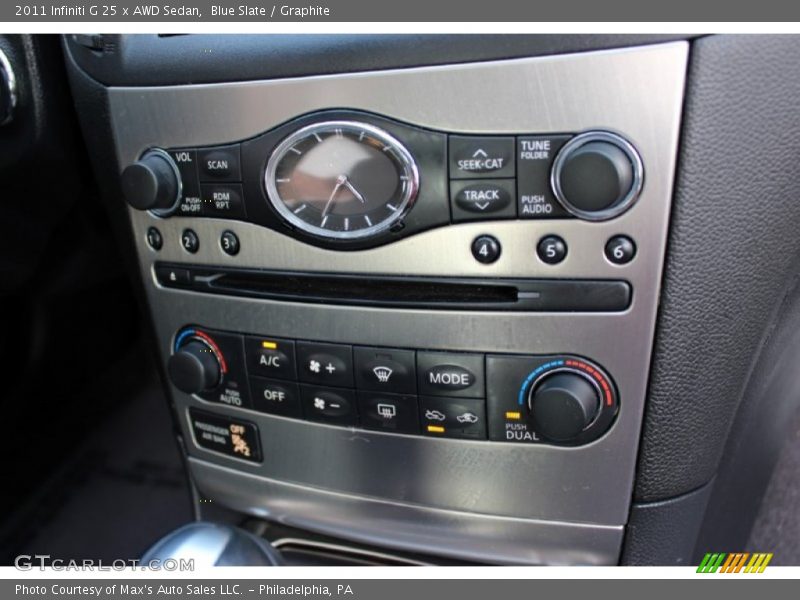 Blue Slate / Graphite 2011 Infiniti G 25 x AWD Sedan