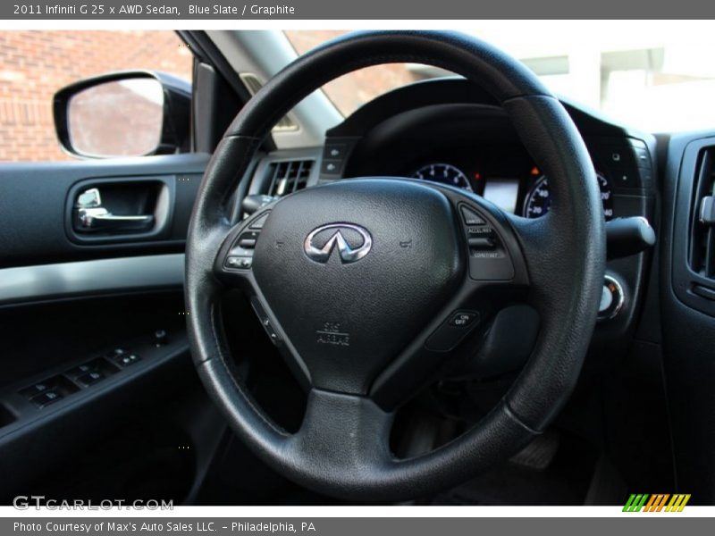 Blue Slate / Graphite 2011 Infiniti G 25 x AWD Sedan