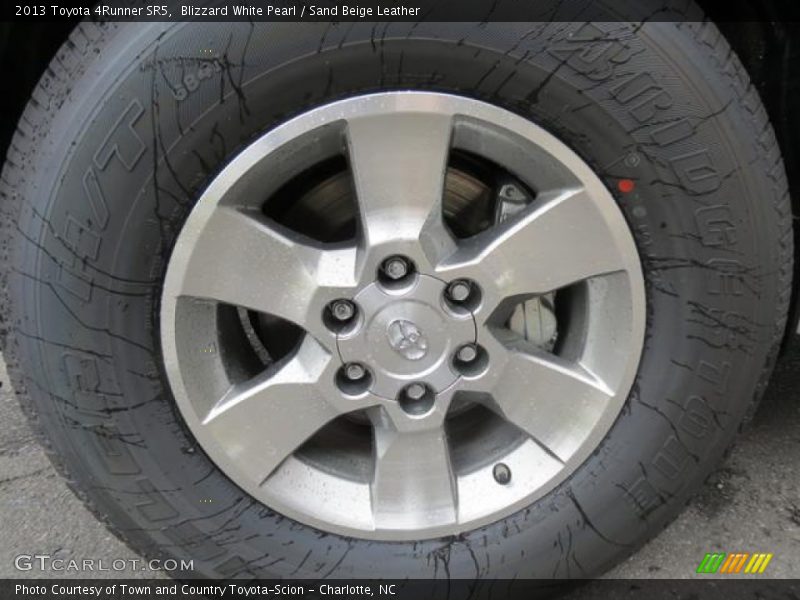 Blizzard White Pearl / Sand Beige Leather 2013 Toyota 4Runner SR5
