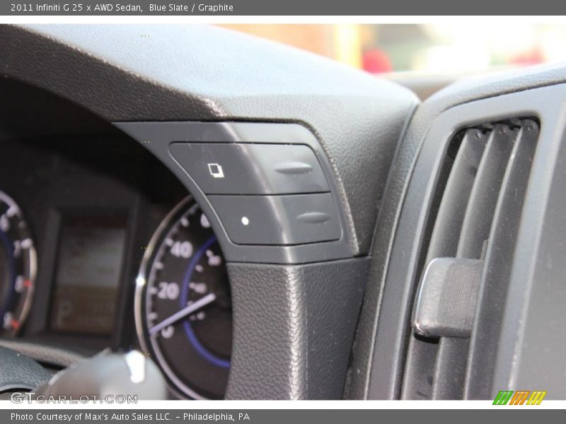 Blue Slate / Graphite 2011 Infiniti G 25 x AWD Sedan