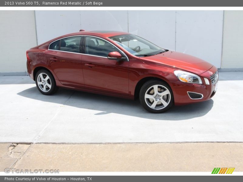  2013 S60 T5 Flamenco Red Metallic