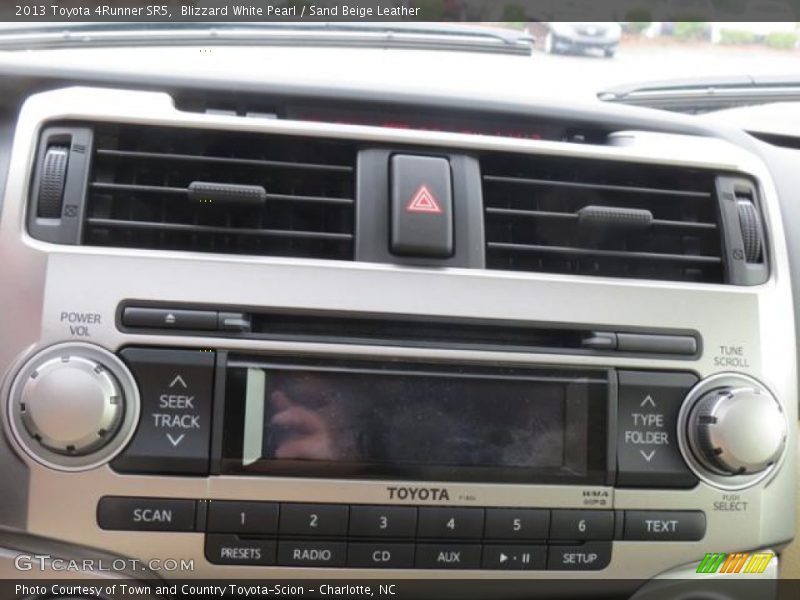 Blizzard White Pearl / Sand Beige Leather 2013 Toyota 4Runner SR5