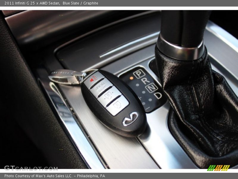 Blue Slate / Graphite 2011 Infiniti G 25 x AWD Sedan
