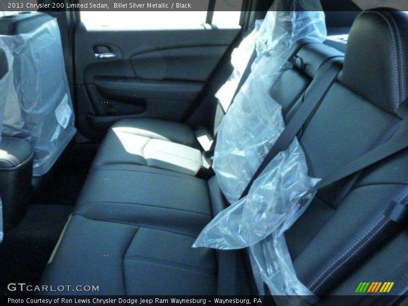Billet Silver Metallic / Black 2013 Chrysler 200 Limited Sedan