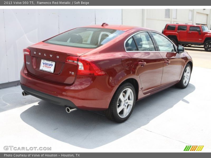 Flamenco Red Metallic / Soft Beige 2013 Volvo S60 T5