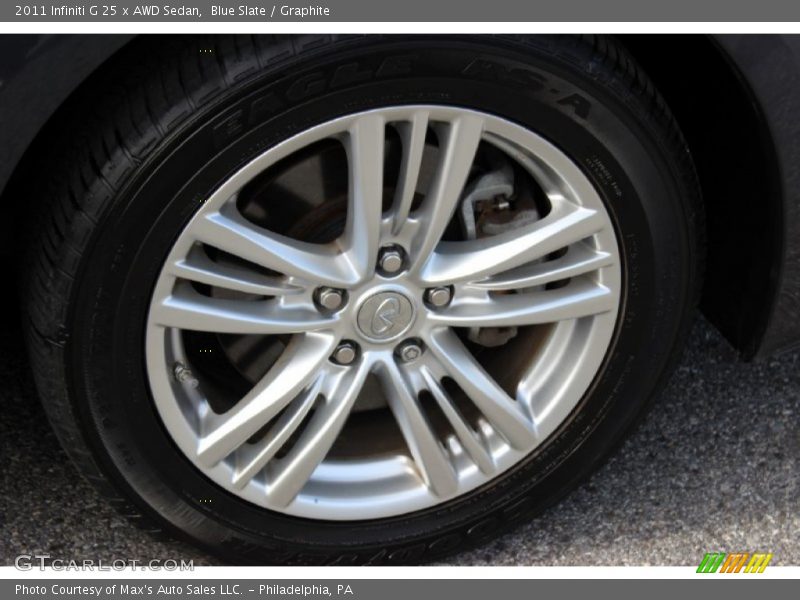 Blue Slate / Graphite 2011 Infiniti G 25 x AWD Sedan