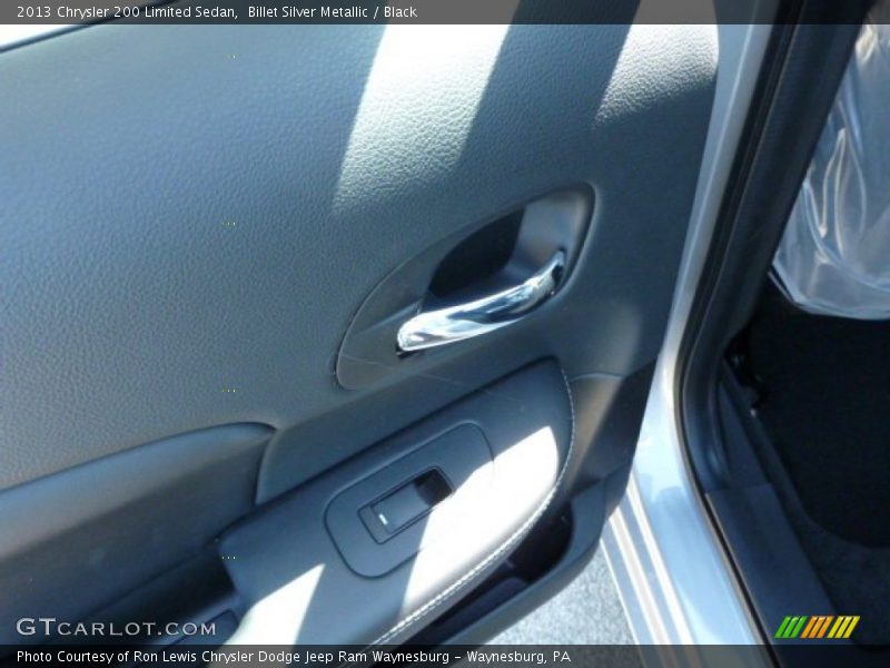 Billet Silver Metallic / Black 2013 Chrysler 200 Limited Sedan