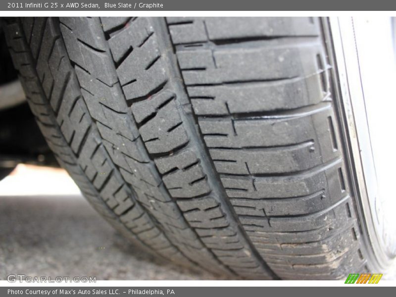 Blue Slate / Graphite 2011 Infiniti G 25 x AWD Sedan