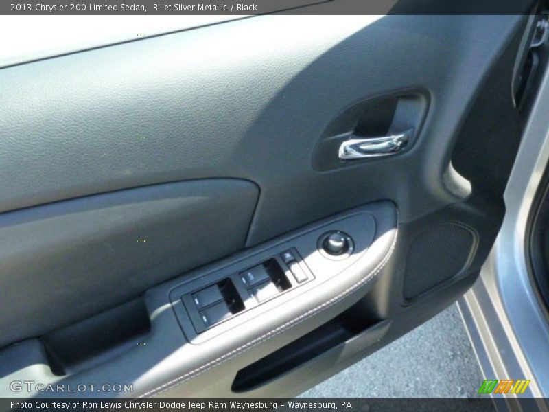 Billet Silver Metallic / Black 2013 Chrysler 200 Limited Sedan