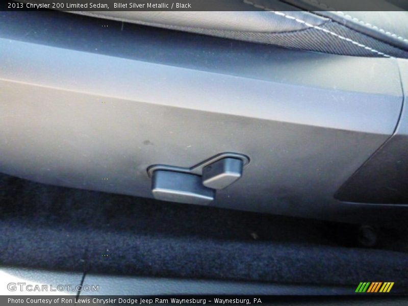 Billet Silver Metallic / Black 2013 Chrysler 200 Limited Sedan