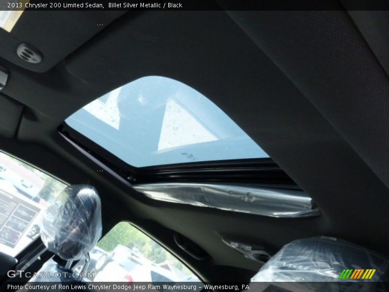 Billet Silver Metallic / Black 2013 Chrysler 200 Limited Sedan