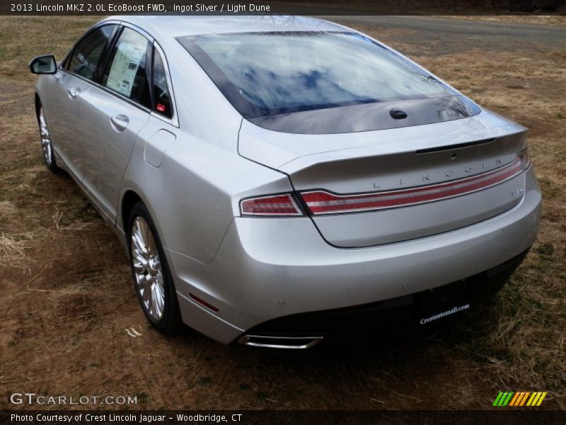 Ingot Silver / Light Dune 2013 Lincoln MKZ 2.0L EcoBoost FWD