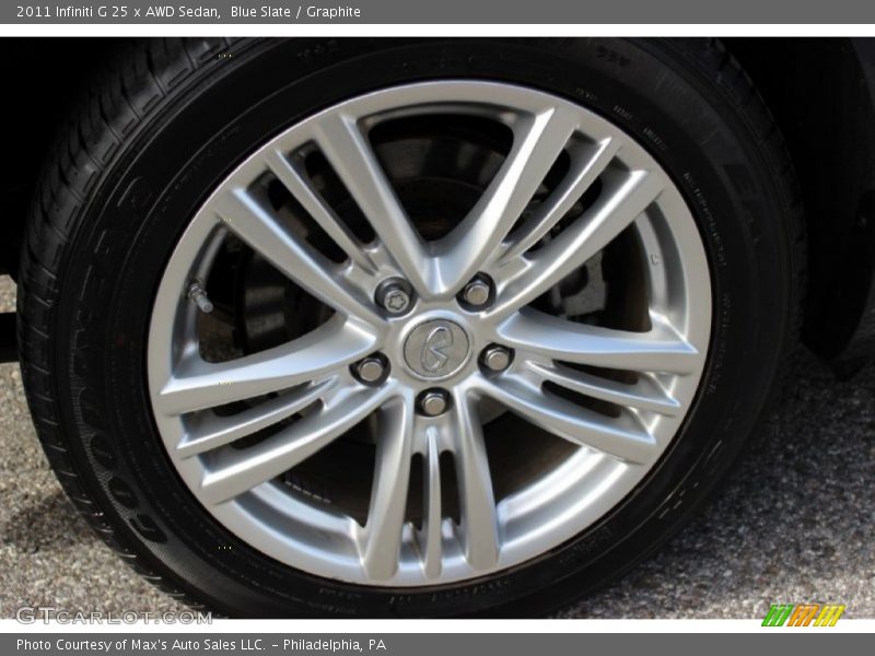 Blue Slate / Graphite 2011 Infiniti G 25 x AWD Sedan